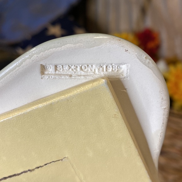 Vintage Green Ceramic Picture Frame by Sexton 1989 - Picture 9 of 9